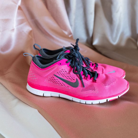 Nike Free 5.0 TR Fit 4 Sneakers Pink Size 7.5 - Picture 5 of 8